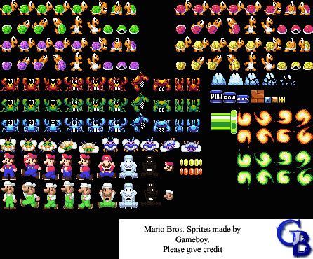 mario bros arcade sprites|mario bros arcade spriters resource.